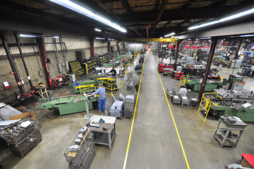 Tube Bending facility at Woolf Aircraft Products