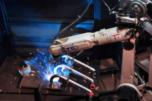 Welding & Brazing being performed at Woolf